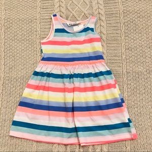 H&M Stripe cotton dress